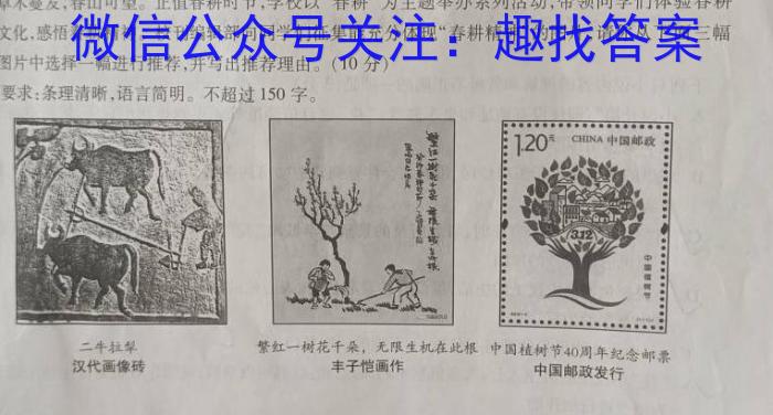 河南2024届高三年级8月入学联考（23-10C）化学试卷及参考答案语文