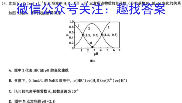 重庆市巴蜀中学2024届高考适应性月考(一)化学