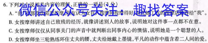 2022-2023学年青海省高二7月联考(标识♥)语文
