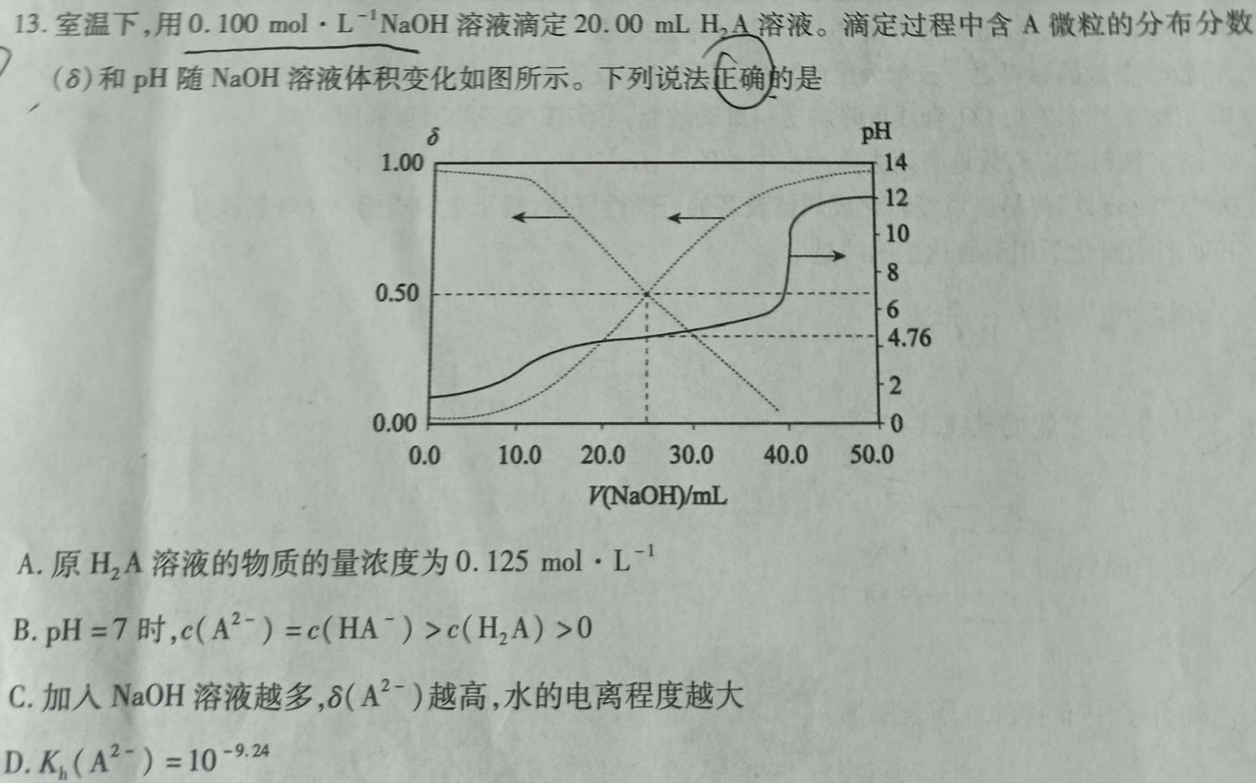 山西省晋城市阳城县2022-2023学年八年级第二学期学业质量监测化学