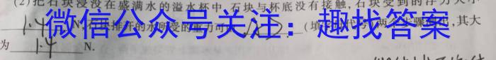 渭源县2022-2023学年度高一年级第二学期期末考试物理`