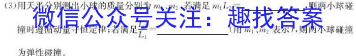 安徽省2023~2024学年度九年级上学期阶段评估(二)数学