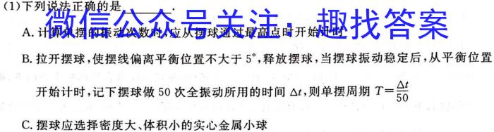 山西省2023-2024学年九年级第一学期10月教学水平调研卷数学.