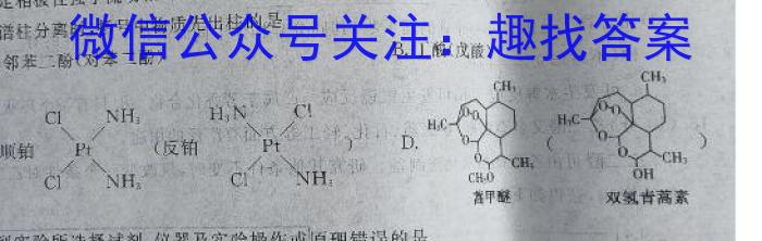 2024届分科综合检测卷(六)化学