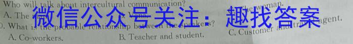 全国大联考2024届高三第一次联考（1LK·新教材老高考）英语