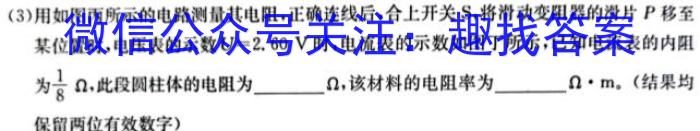 2024届全国高考分科模拟检测示范卷XGK✰(二)数学.