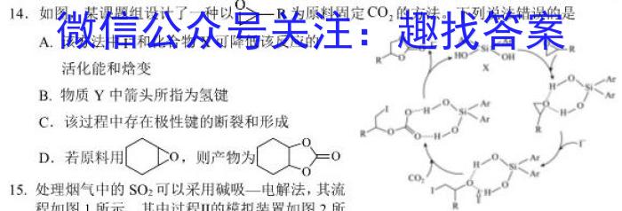 3东北育才学校科学高中部2023-2024学年度高三高考适应性测试(一)化学
