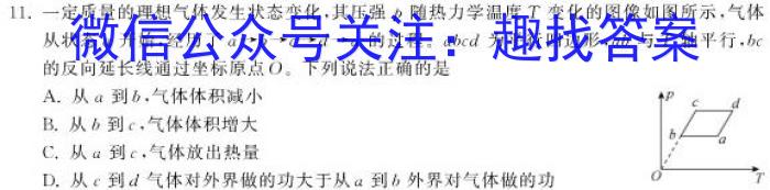 中学生标准学术能力诊断性测试2024年3月测试(新高考)数学