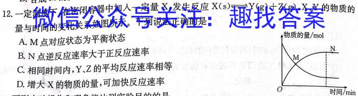 黔东南州2022-2023学年度七年级第二学期期末文化水平测试化学