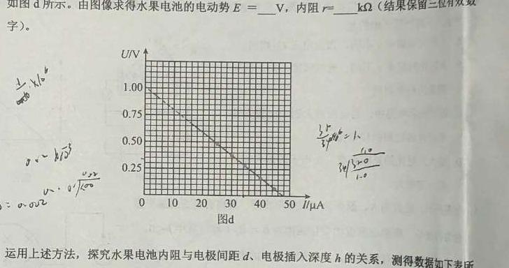 安徽省六安市金寨县2023-2024学年度第一学期九年级期末质量监测数学.考卷答案