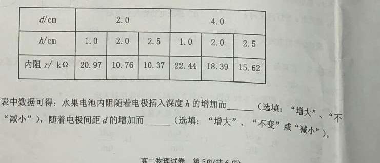 安徽省示范高中培优联盟2023年冬季联赛(高二)数学.考卷答案