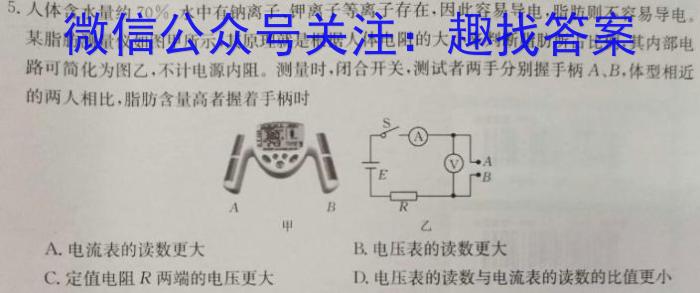 2024年普通高等学校招生全国统一考试猜题信息卷(五)5数学