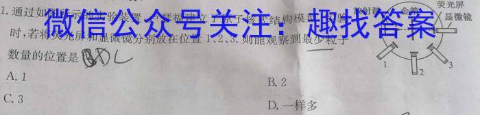 2024年全国高考方针模拟卷（一）新课标数学