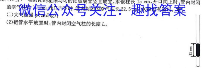 安徽省滁州市2024年高三第二次教学质量监测数学h