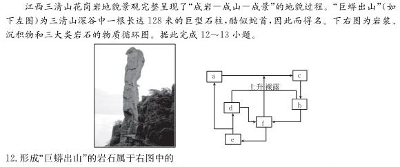 2024届安徽省A10联盟高三开学考试政治y