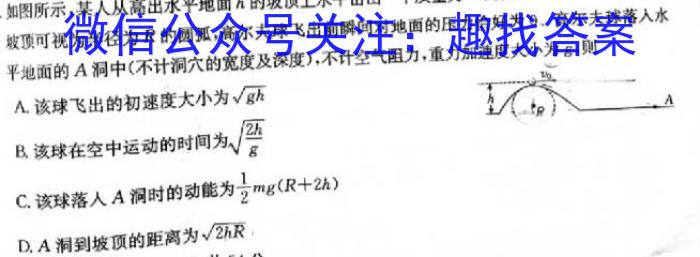 浙江省A9协作体2025届高三暑假返校联考数学