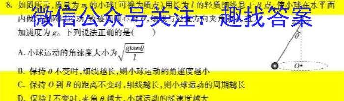 2024届NT普通高等学校招生全国统一考试模拟押题试卷(一)数学