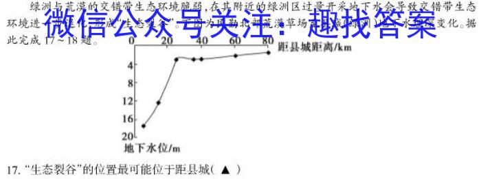 九师联盟·2024届高三9月质量检测巩固卷(LG）政治1