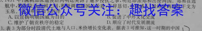 湘豫名校联考2024届高三上学期8月入学摸底考试&政治