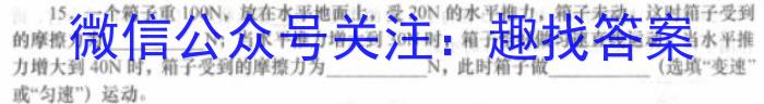 2024届长沙市一中高考适性演练(一)数学