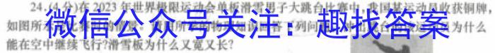 河南省2024年中考导航冲刺押题卷(一)1数学