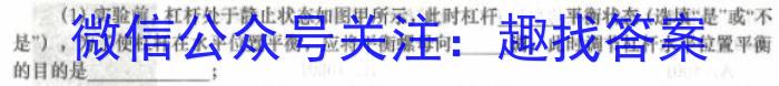 江西省2023-2024学年（下）高一普高班期中水平考试数学h