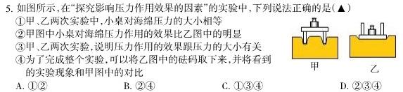 山西省平遥县2023-2024学年度第一学期八年级期中学业水平质量监测试题（卷）数学.考卷答案