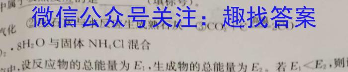 3炎德 英才大联考2024届高三暑假作业检测试卷(CJ)化学