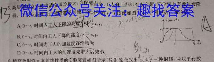 2024年普通高等学校招生全国统一考试·仿真模拟卷(五)5数学