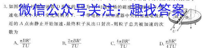 2023-2024学年甘肃省高一期中检测(24-119A)数学