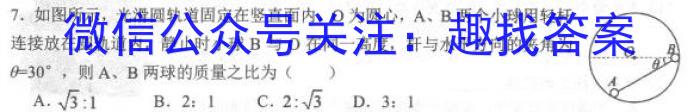 安徽省2023-2024学年度七年级第二学期期末教学质量监测(B)数学