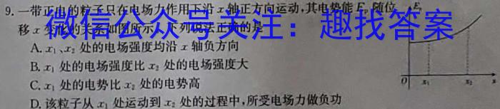 安徽省2023-2024学年度第一学期九年级综合评价（三）数学