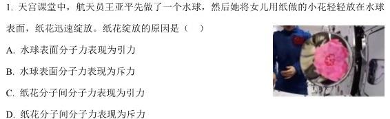 安徽省C20教育联盟2024年九年级学业水平测试"最后一卷"数学.考卷答案