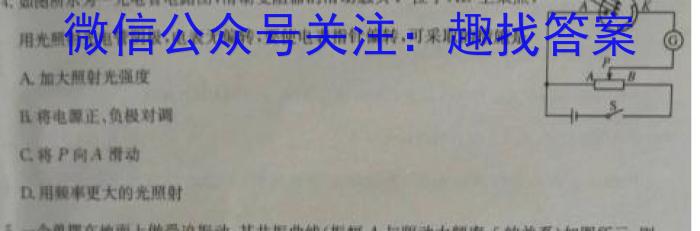 陕西省2024届九年级教学素养测评（三）A数学