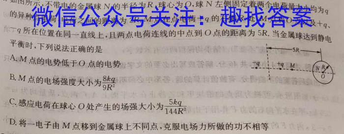 山西省2024年初中学业水平综合测试题(5月)数学