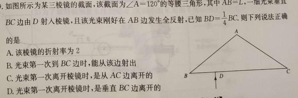 [内江三模]内江市高中2024届第三次模拟考试题数学.考卷答案