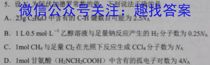 2024届贵州省高三年级入学考试（24-11C）化学