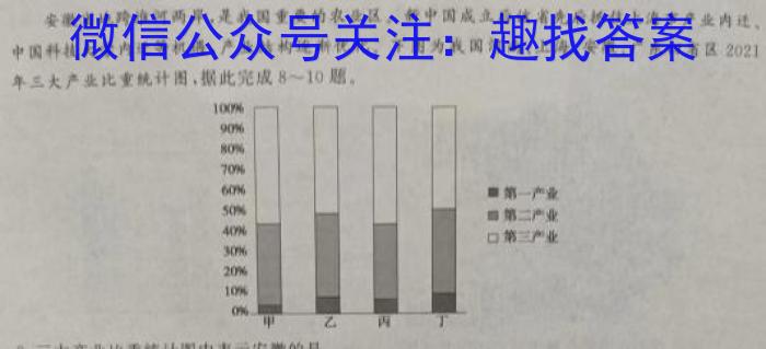 2024届湖北省部分名校高三新起点8月联考政治1