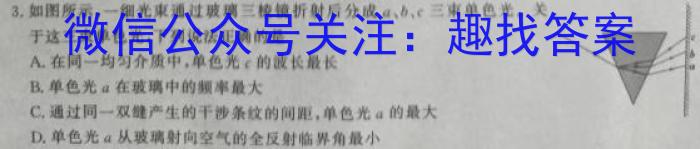 内蒙古2024年普通高等学校招生全国统一考试(第三次模拟考试)数学