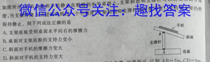 湖南省三湘名校教育联盟2023-2024学年高二年级11月联考数学