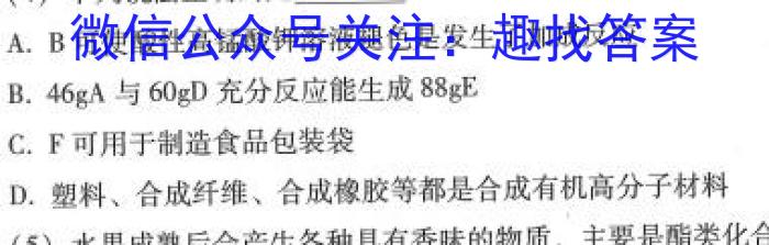 3全国名校大联考·2023~2024学年高三第一次联考（新教材）化学