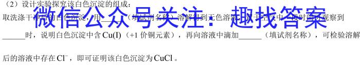 2024届广东省湛江市第一中学高三上学期开学考试化学