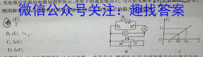 安徽省合肥八中2024届保温卷(5月)数学