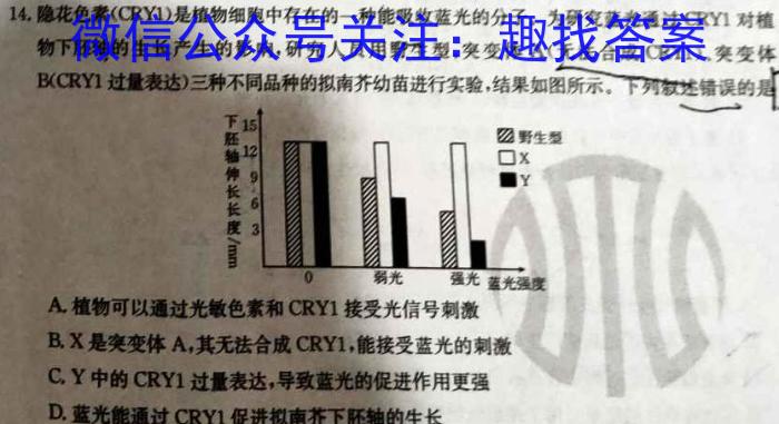 山西省忻州市2022-2023学年八年级第二学期期末教学质量监测（23-CZ261b）生物