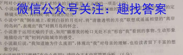 河南省教育研究院2024届新高三8月起点摸底联考政治试卷及参考答案政治1