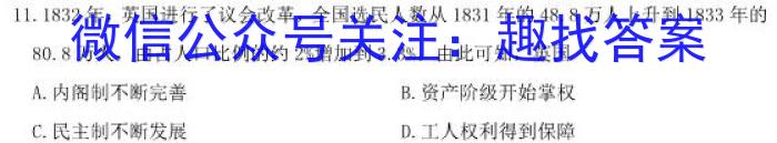 河南2024届高三年级8月入学联考（23-10C）文科数学试卷及参考答案历史