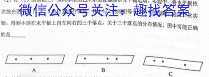 安徽省2024届九年级第三次月考（二）数学