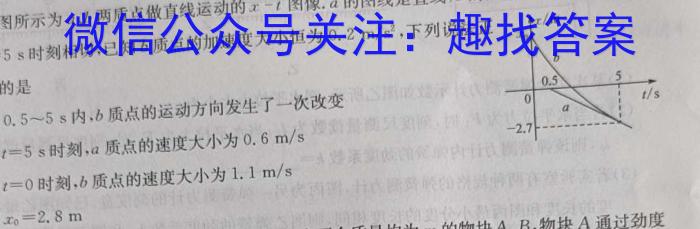 河南2024届高三年级8月入学联考（23-10C）物理试卷及参考答案.物理