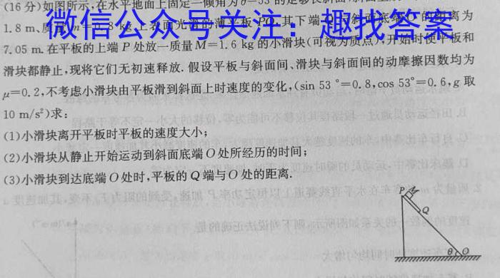 广西省2023年秋季期高中二年级期中教学质量检测(24-141B)数学