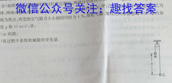 天一大联考·安徽省2023-2024学年第二学期高二下学期5月联考数学